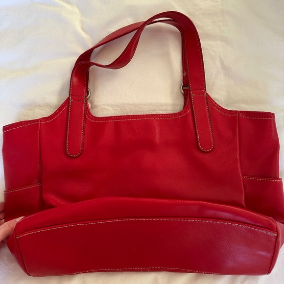 Nine West Red Purse - Picture 2 of 4